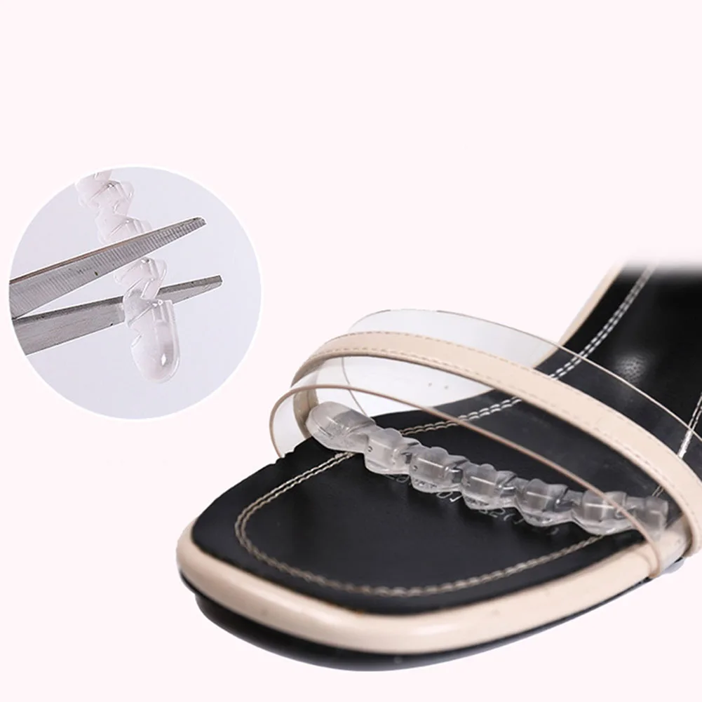 Silicone Non-slip Insoles Sticker For High Heels Flip Flop Sandals Shoe Women Elegant Self-adhesive Foot Patch Forefoot Pad