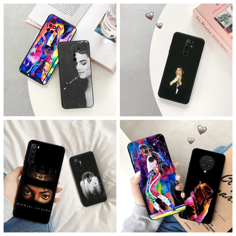 Силиконовые черные чехлы для телефонов Redmi Note 8 7 K60E K40S K50 8T Xiaomi Mi 10 10t Note10 11t Pro 11 Lite MJ