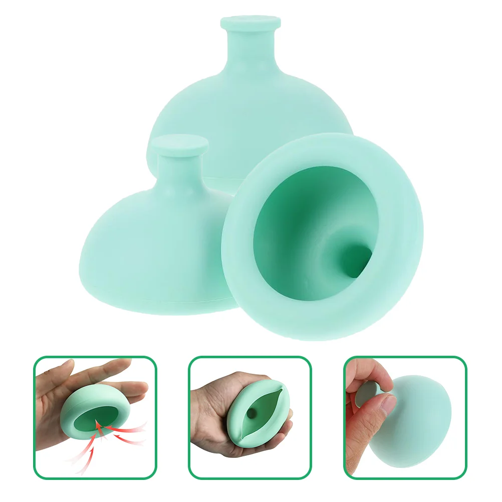 

3pcs Infant Percussion Cups Palm Drum Sputum Cups Pressure Drum Back