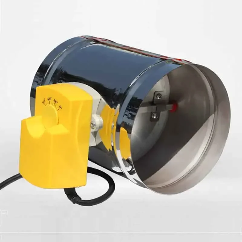 3 положения 220 В - Моторизованный демпфер 4n Возводы Hvac диаметр вентиляционного