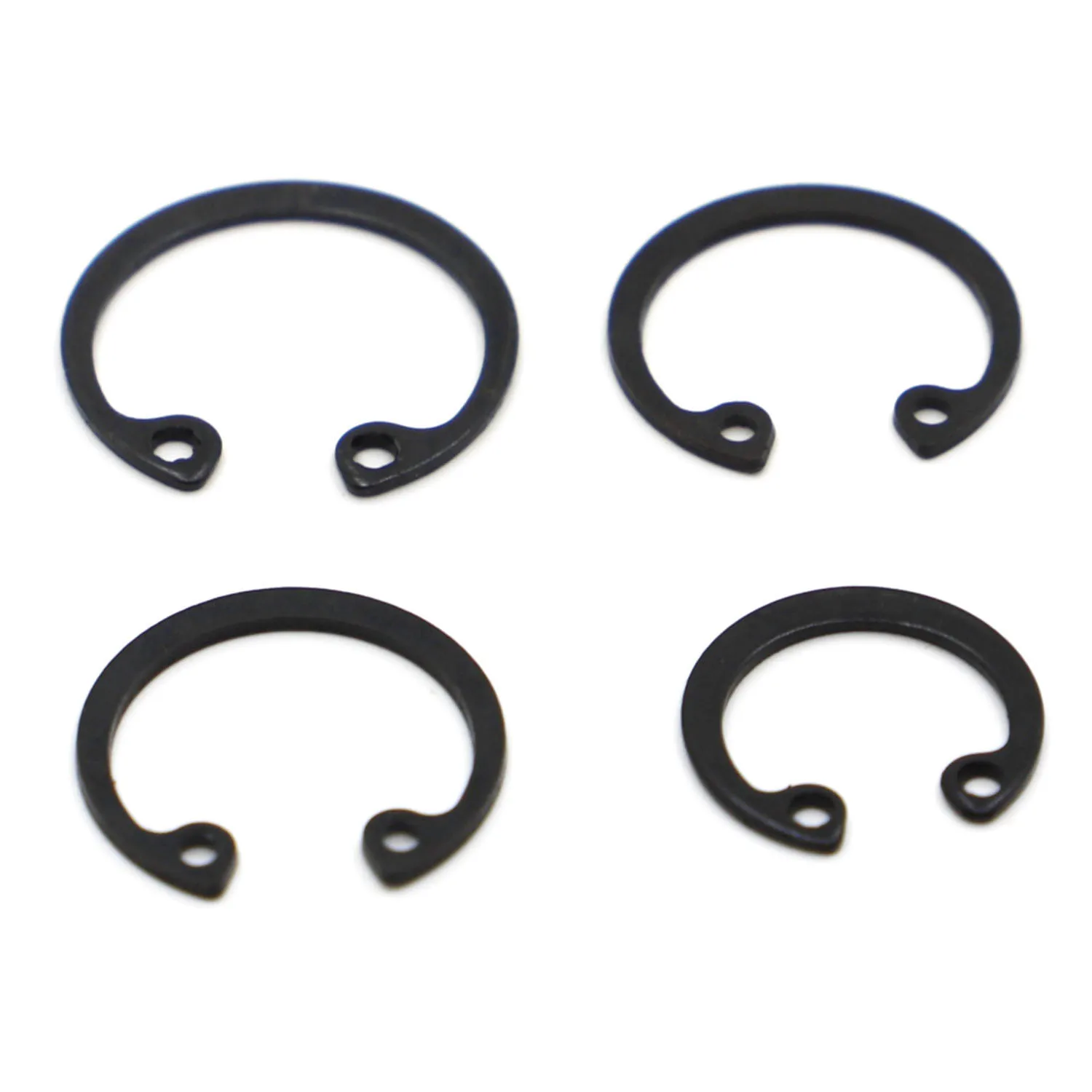 

10-50pcs M8~M50 C Clips Snap Retaining Ring For Hole GB893 Black 65 Manganese Steel Washer Internal Retaining Ring Shaft Circlip