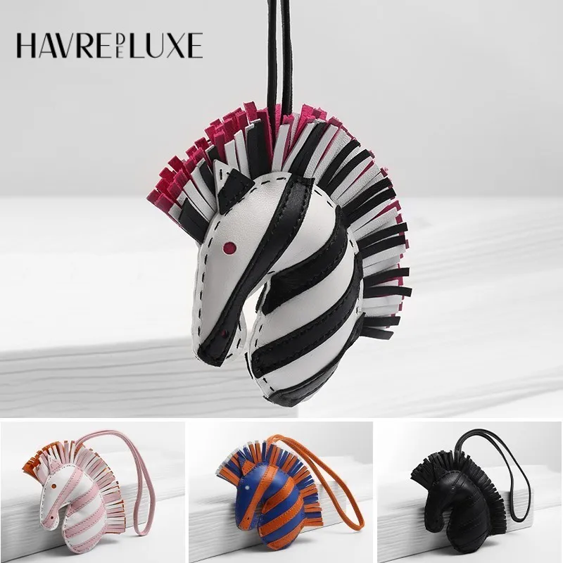 Bag Charm Luggage Accessories For Knitted Big Brand High-grade DIY Handbag Ornaments For Women's Bag Zebra Head Handmade Parts