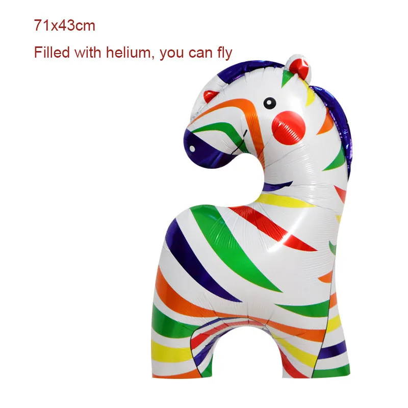 Цифровой Воздушный Шар из алюминиевой пленки в виде попугая для празднования дня