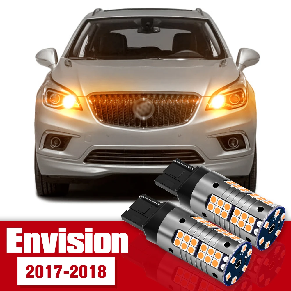 

2pcs Turn Signal Light Accessories LED Bulb Lamp For Buick Envision 2017 2018