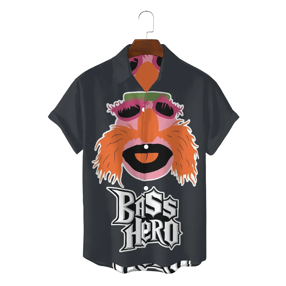 

Мужская хипстерская рубашка с 3D-принтом Dr Teeth And The Electric Mayhem