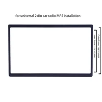 3 94 inch car radio 2din mp5 100mm din frames for double din media player car accessories for installation