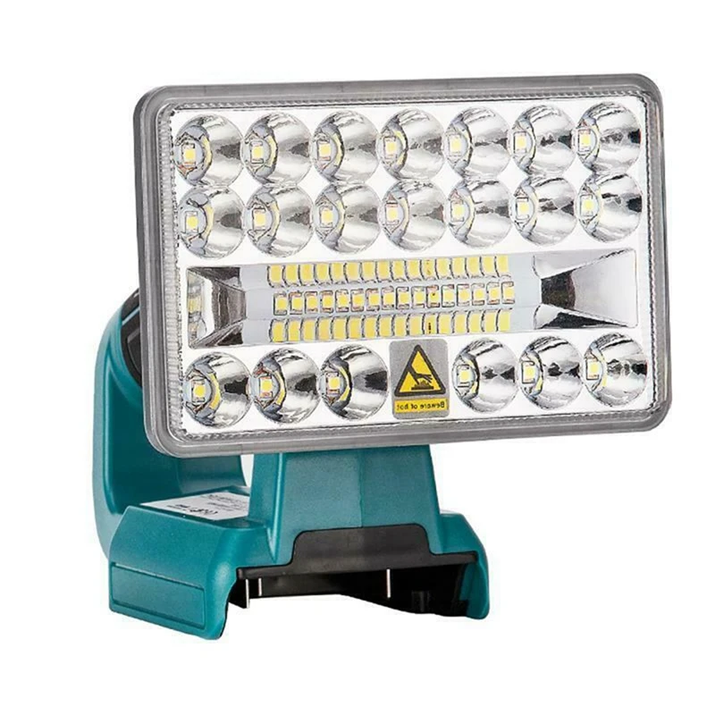 

18V LED Flashlight Outdoors Spotlight Light For Makita BL1430 BL1830 Cordless