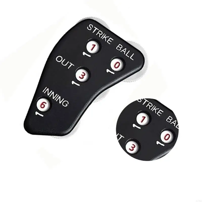 G7NF Baseball Clickers 4 Кольповые бейсбольные кликеры судьи для сбора