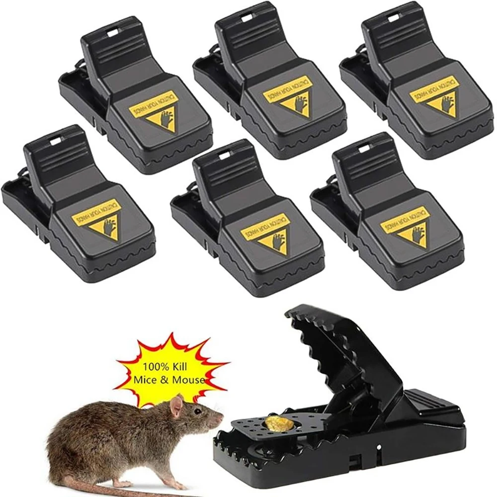 

Mouse Trap Rat Reusable Plastic Mice Catching Rat Traps Mouse Pest Killer Mouse Snap Traps Rodent Catcher for Home