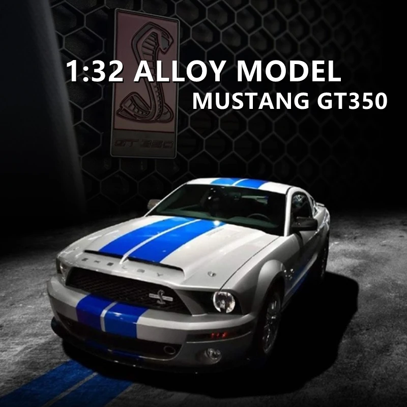 

1:32 Ford Mustang Shelby GT350 Alloy Sports Car model Diecast & Toy Vehicles Metal Toy Car Model Simulation Collection Kids Gift