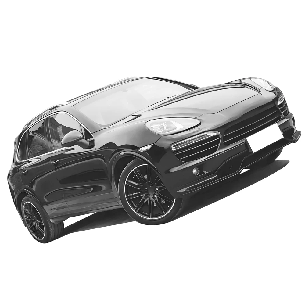 Полный комплект корпуса PP для Porsche Cayenne 958.1 11-14 обновленный новый переднего и