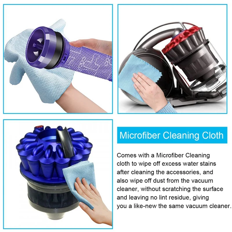 Сменный HEPA-фильтр совместимый с пылесосом Dyson DC37 DC33C DC28 DC28C DC53 Сменные аксессуары