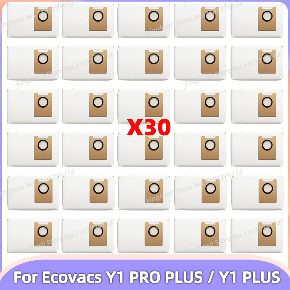 Фото Мешок для пыли подходит для ( Ecovacs Y1 PRO PLUS / Y1 PLUS ) Запасные части для пылесоса Сменные мусорные мешки №1
