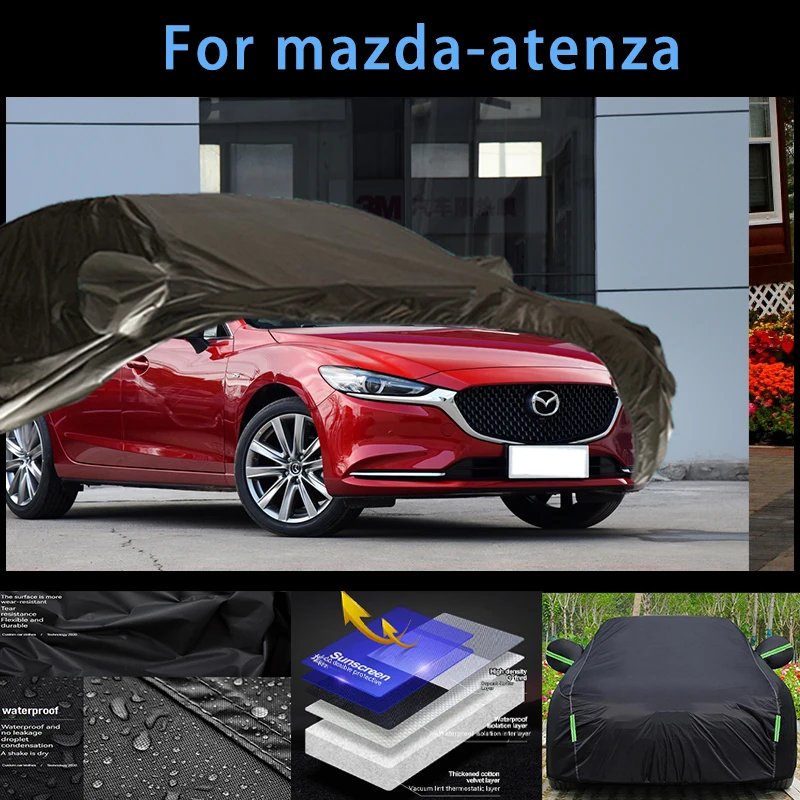 Наружная защита для mazsa-atenza полные автомобильные Чехлы снежный чехол