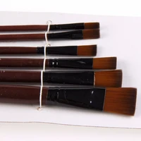 1 set6 pcs artists brushes nylon acrylic oil paint brushes for artist supplies watercolor set painting supplies