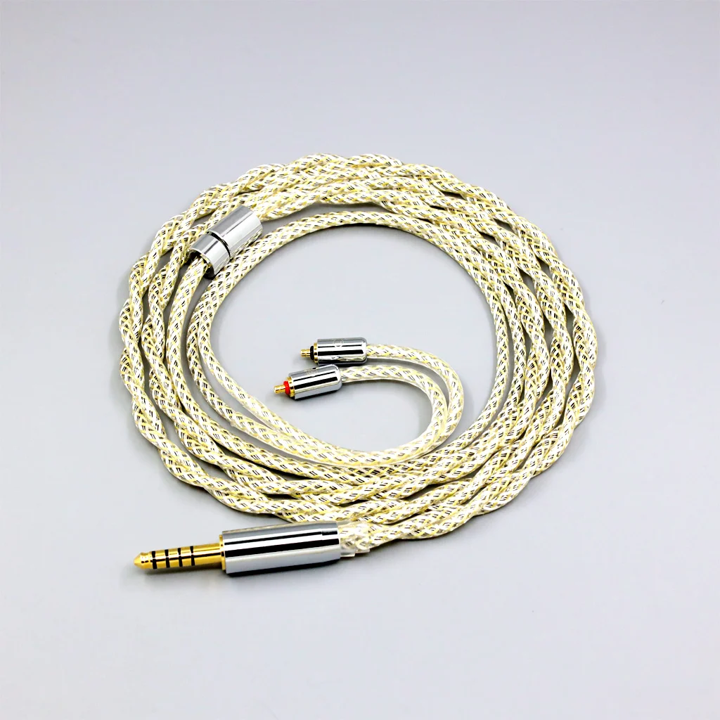 Кабель для наушников TypeS Litz Silver 23AWG с экранированием OCC для UE Live UE6Pro Lighting SUPERBAX IPX T2 8938 (art.: 3920dbaaee8ff) - 3920dbaaee8ff