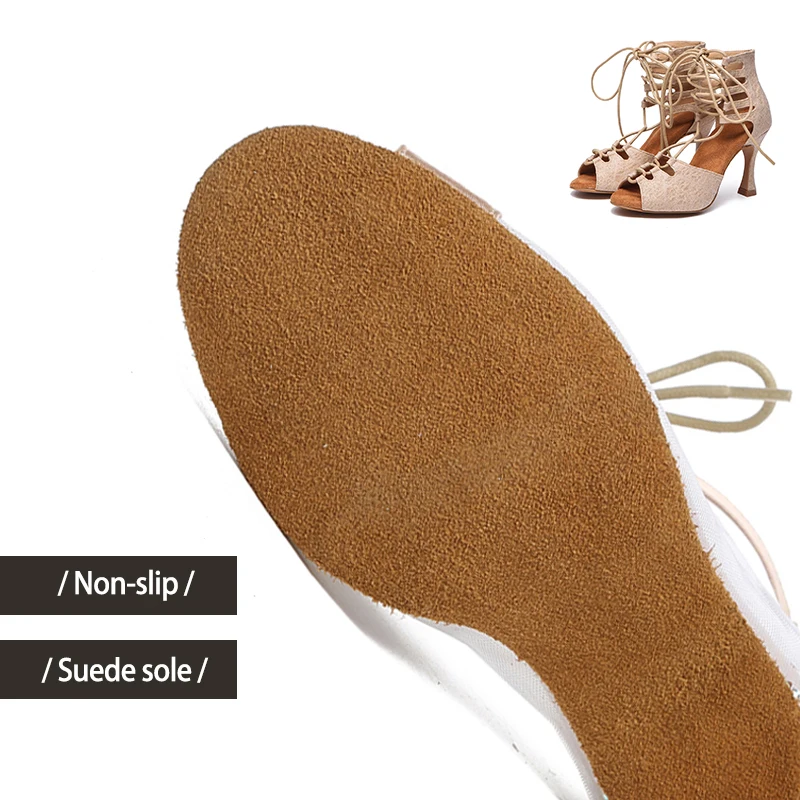 DKZSYIM Stilettos Women Dancing Shoes High Heels Salsa Dance shoes Mesh Women's Fashion party dance shoes Ballroom 7.5/8.5/9/10