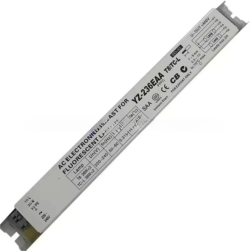 Электронный балласт 3AAA YZ-236EAA T8 TC-L 220-240В 2x36Вт 2x40Вт L290D для неоновыхлюминесцентных ламп (art.: 3920db84282c4) - 3920db84282c4