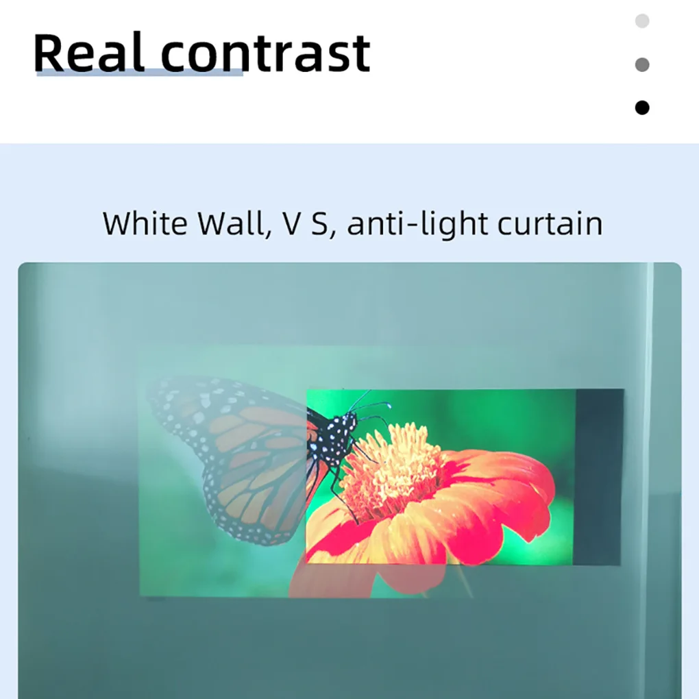 

60 дюймов настенный проекционный экран 16 9 соотношение анти-светильник портативная кинематографическая проекционная пленка