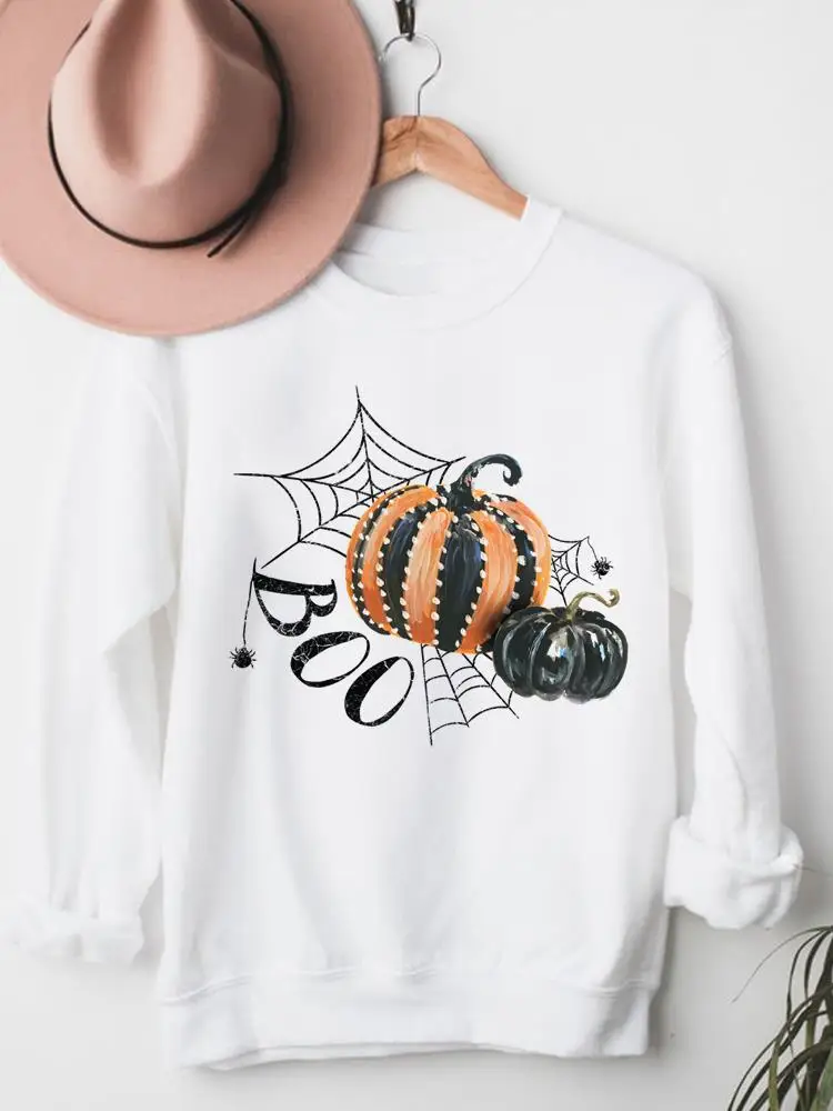 

Festival Clothes Fashion Autumn Fall Women Thanksgiving Halloween Female Graphic Pullovers Pumpkin Love Style Cute Sweatshirts