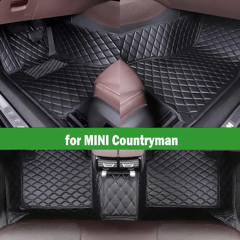 

CRLCRT автомобильные напольные коврики для MINI Countryman 2017-2018 Custom 5 N, автомобильные накладки на ножки, аксессуары для интерьера