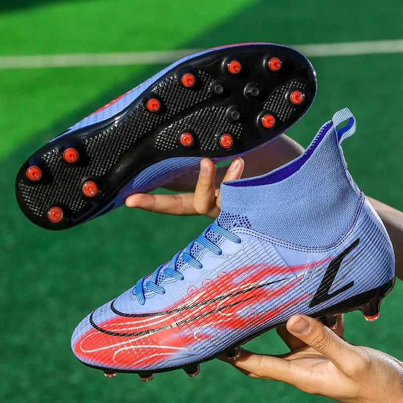 2022 New Men Soccer Shoes Professional Turf Football Boots Male Kids Cleats Sports Shoes Kid  Football Sneakers Futsal Chaussure