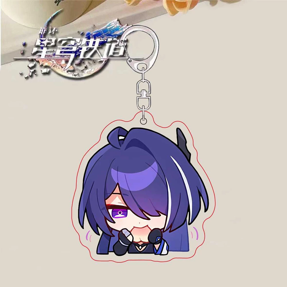 Honkai: Star Rail Acheron брелок аниме игровые аксессуары рюкзак кулон реквизит значок