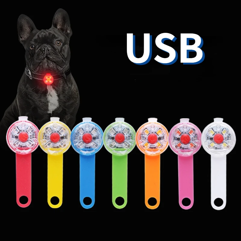 

Водонепроницаемый светодиодный ошейник для домашних питомцев, ночник с подвессветильник для безопасности, мигающий подвесной ошейник для собак, аксессуары для собак, USB