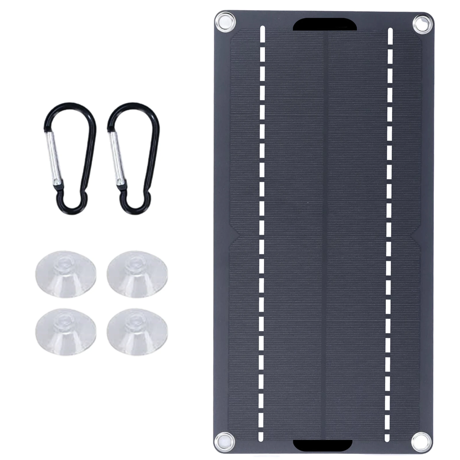 

Solar Powered Charger Solar Power Bank Wireless Portable Charger Quick Charge Dual USB Ports For Cellphones And Devices