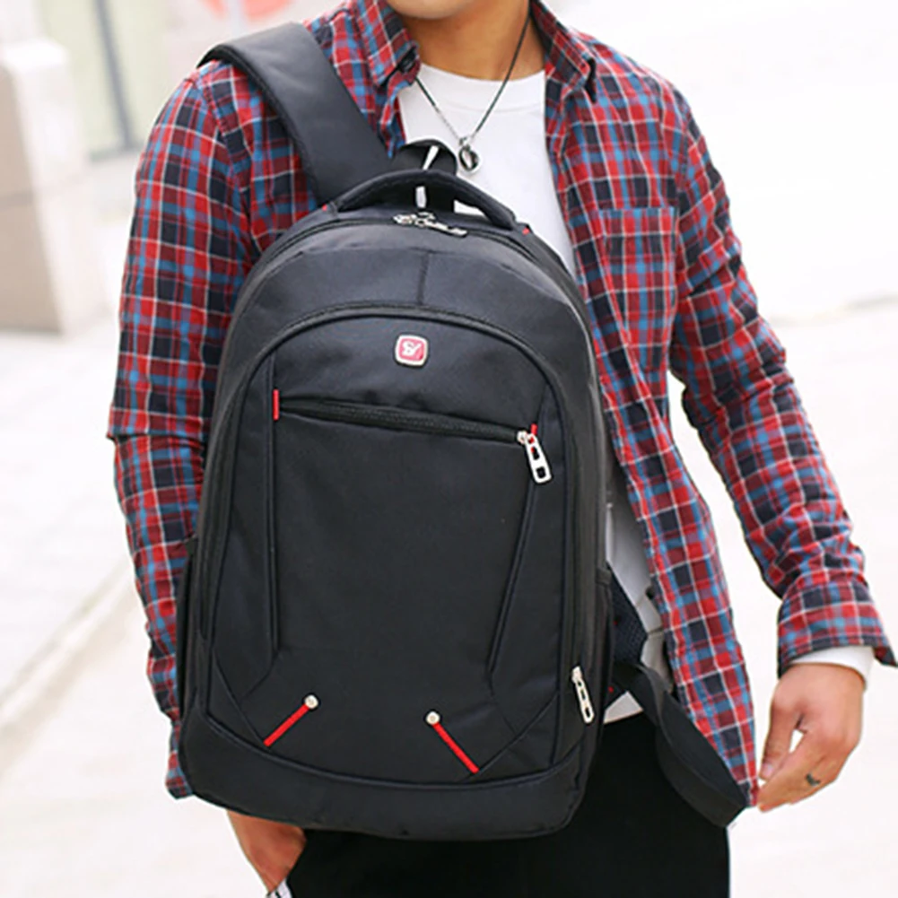 

Многофункциональная школьная сумка на молнии для мужчин и женщин, вместительный рюкзак для компьютера для студентов, школ и путешествий