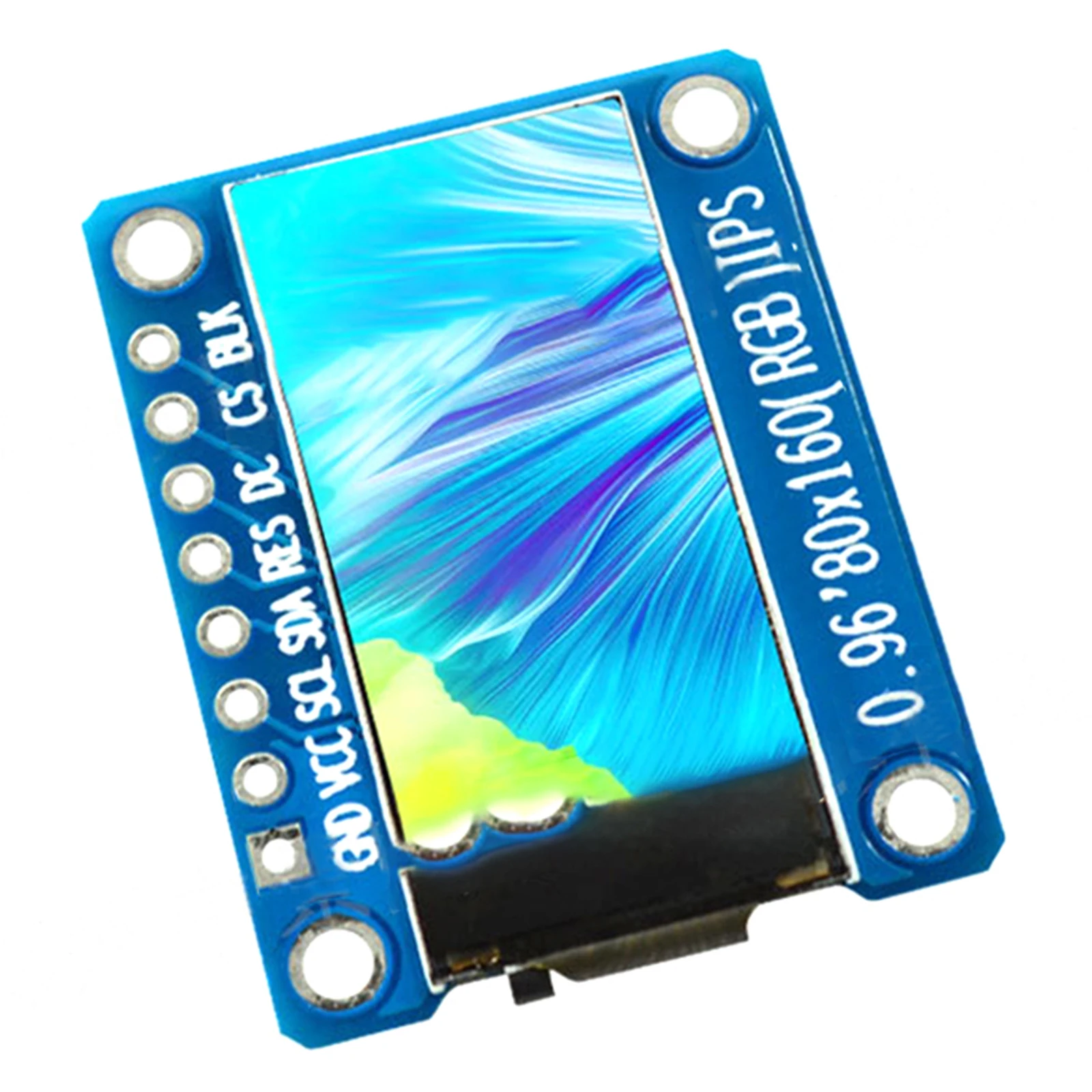 

IPS 0.96 -inch TFT Display LCD Screen ST7735 Display Modul 80 X 160 HD Color Serial Screen Without Pin Module Electrical Parts