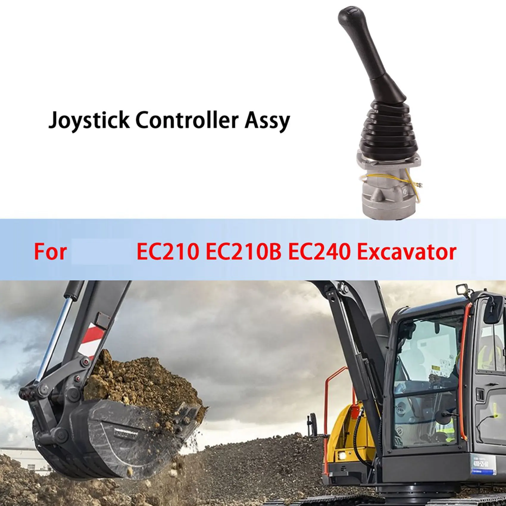 Джойстик в сборе для Экскаватора Volvo EC210 EC210B EC240 EC290 EC360 EC460 14557286 14556359 правый