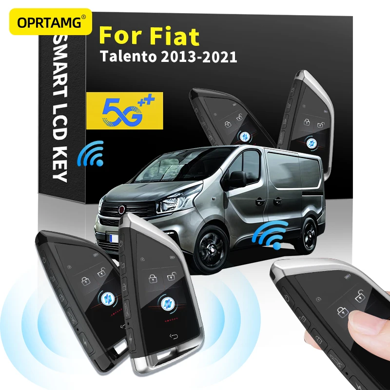 

Remote Key LCD Display Screen for keyless-go smart key vehicle For Fiat Talento 2000 2001 2002 2003-2018 2019 2020 2021 2022