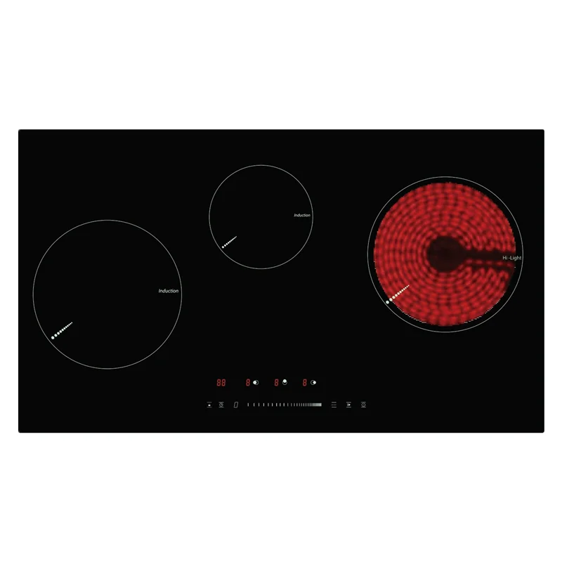 

Built-in Hobs 2 Induction Hybrid 1 Infrared Cooktop Boost Pause Lock Induction Cookers