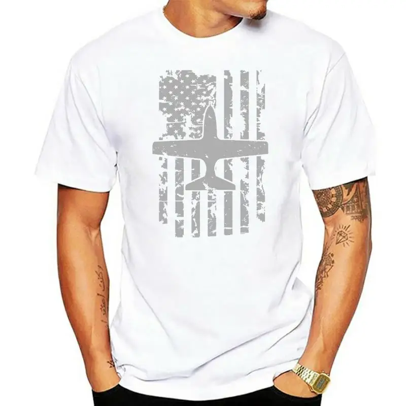 

Bd-5 Airplane Distressed Flag Vintage Flying Pilot 2 Men 2022 New Fashion Short Sleeve Cotton Print Plain T Shirts