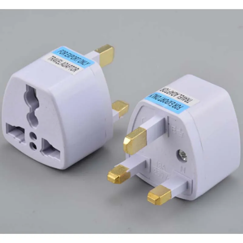 10 шт. Европа/США/Австралия в Великобританию GB Англия адаптер питания переменного