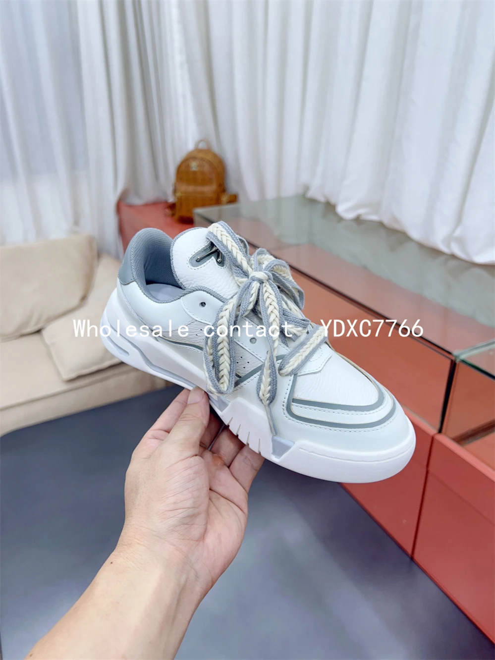 2023 spring and autumn sponge cake thick bottom skateboard shoes men's leather lace up casual sports shoes women platform shoes