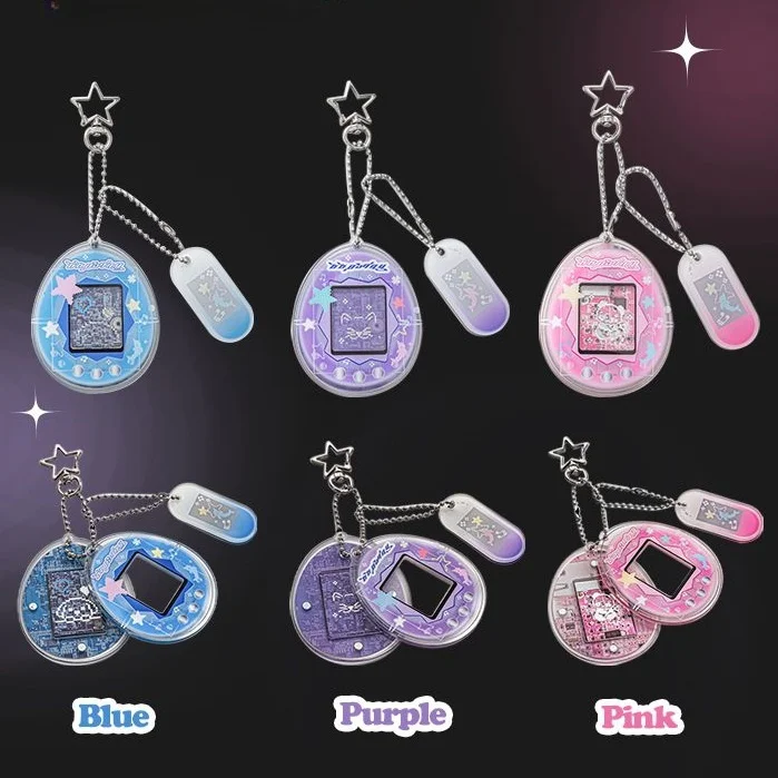 1-дюймовый держатель для фотокарт милый стиль y2k чехол Тамагочи винтажный