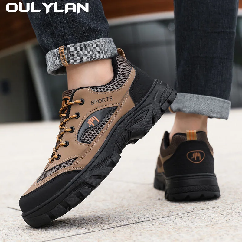 2024 Fashion Men's Sneakers Comfortable Soft Soled Shoes Autumn New Brand Design Men Running Hiking Climbing