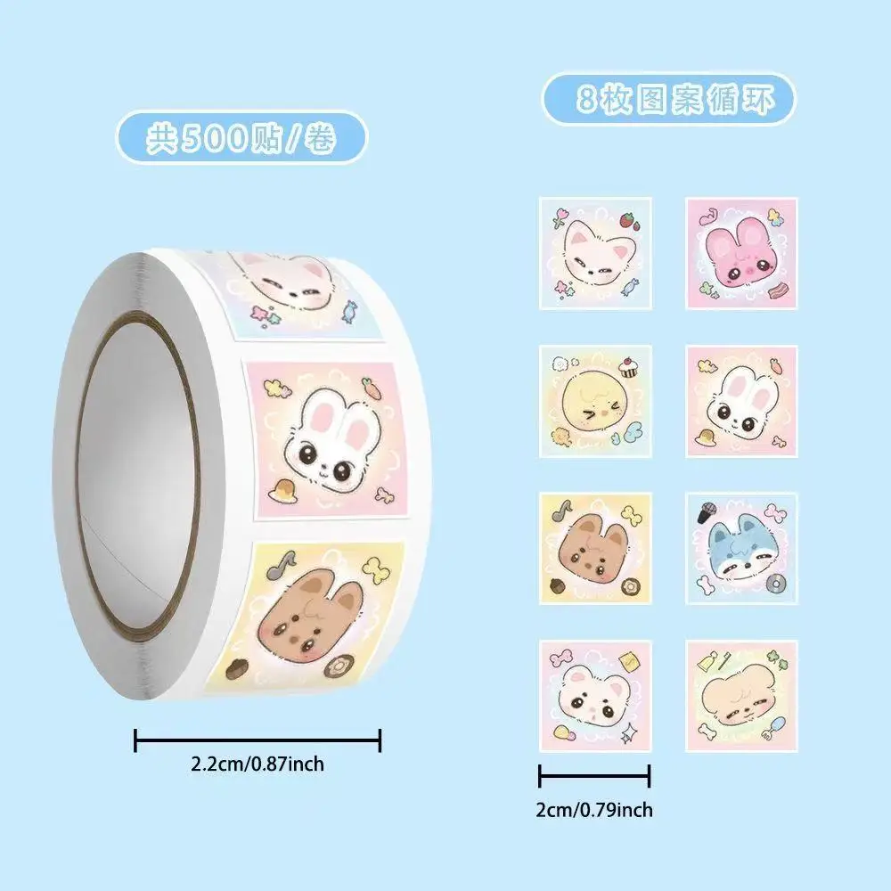 

Пластиковые наклейки SKZOO с животными