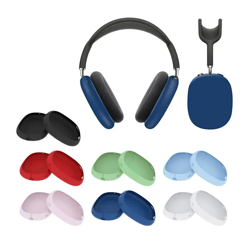 

2 шт./компл. Мягкий противоударный чехол для защиты наушников от царапин