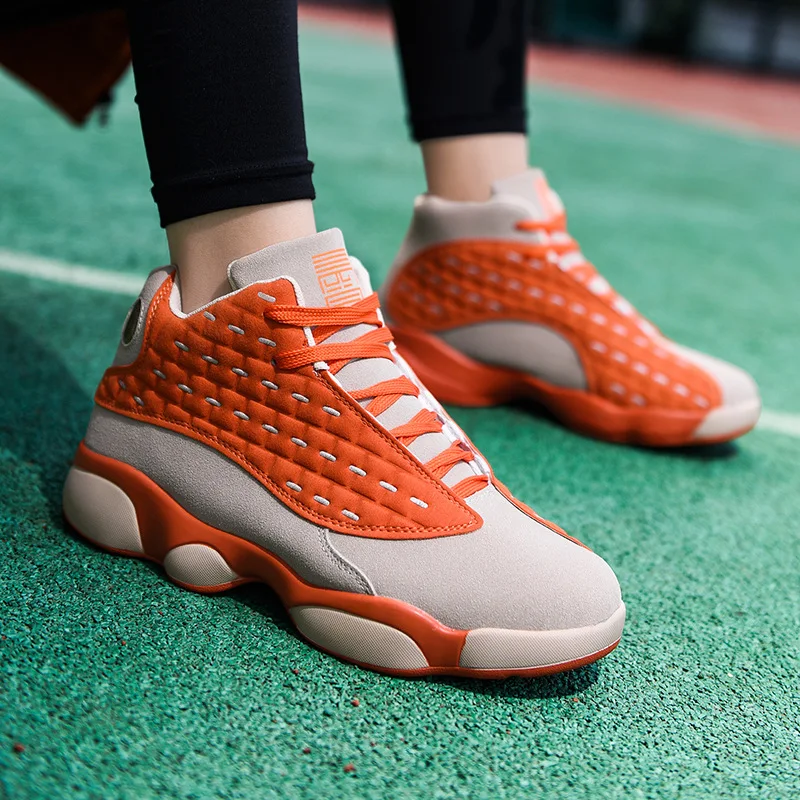 Basketball Shoes Men Support Breathable Outdoor Wear-resistant Male Sport Shoes Jogging Unisex Spring New 2022 Men Sneakers