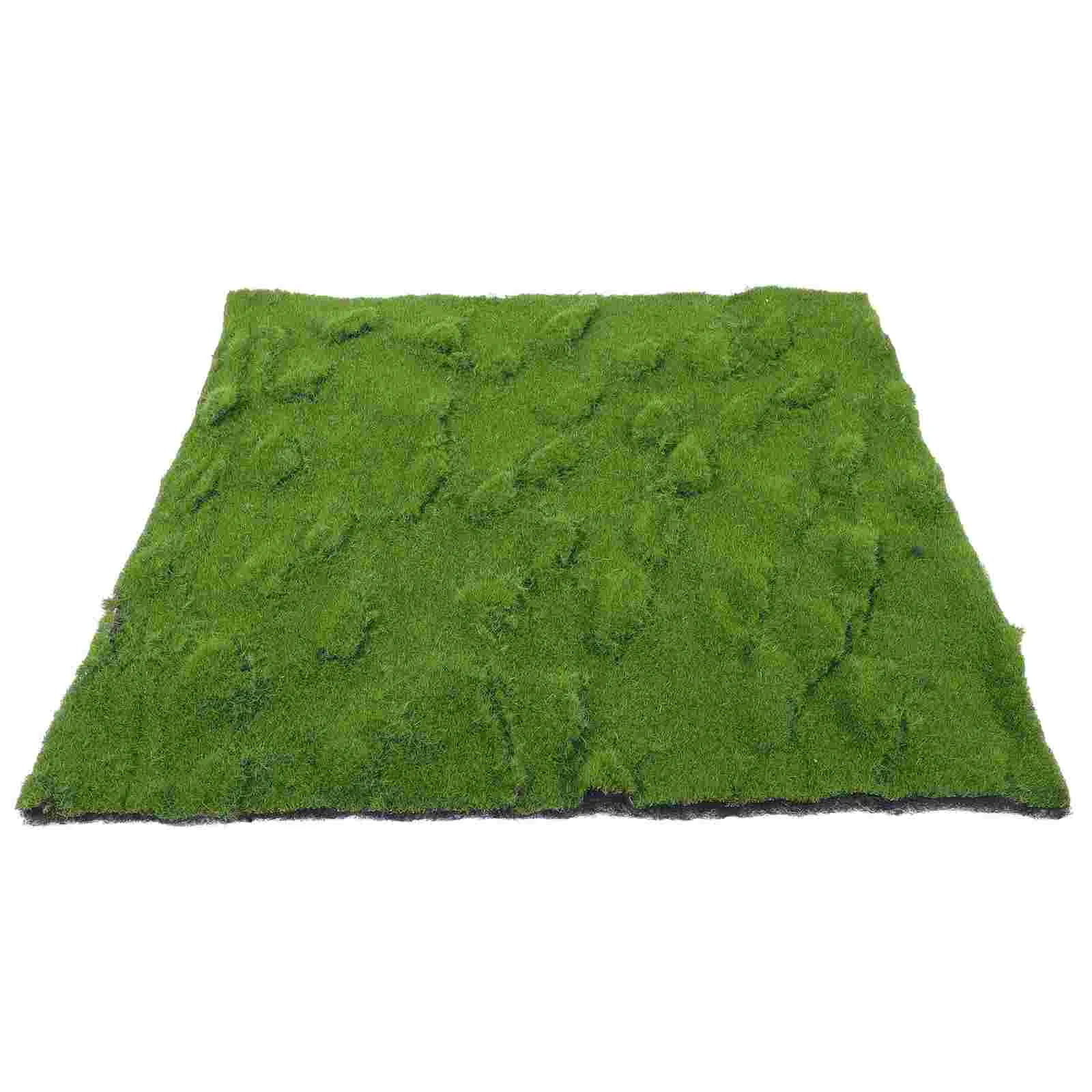 

Artificial Fake Turf Carpet Lawn Garden Lichen Simulation Micro Pot Flocking Mats Faux Mat Landscape
