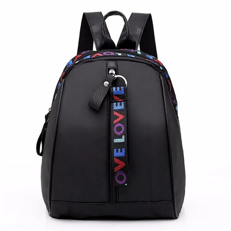 

2021 Korean Style Women Mini Backpack Oxford Shoulder Bag For Teenage Girls Multi-Function Small Bagpack Female Phone Pouch