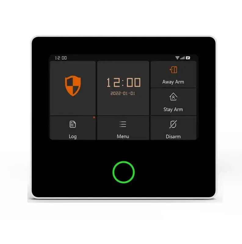 Беспроводная смарт-Панель сигнализации 4G с Wi-Fi подключенным датчиком дыма