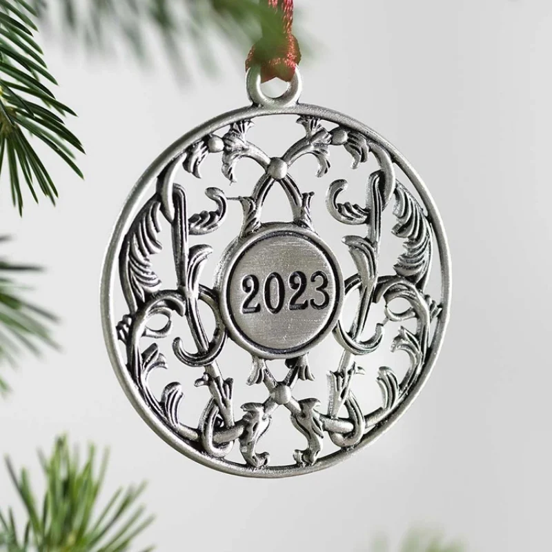 Новинка 2022, украшение для рождественской елки, металлическая подвеска в виде снеговика, Рождественское украшение, украшение для дома, новый...