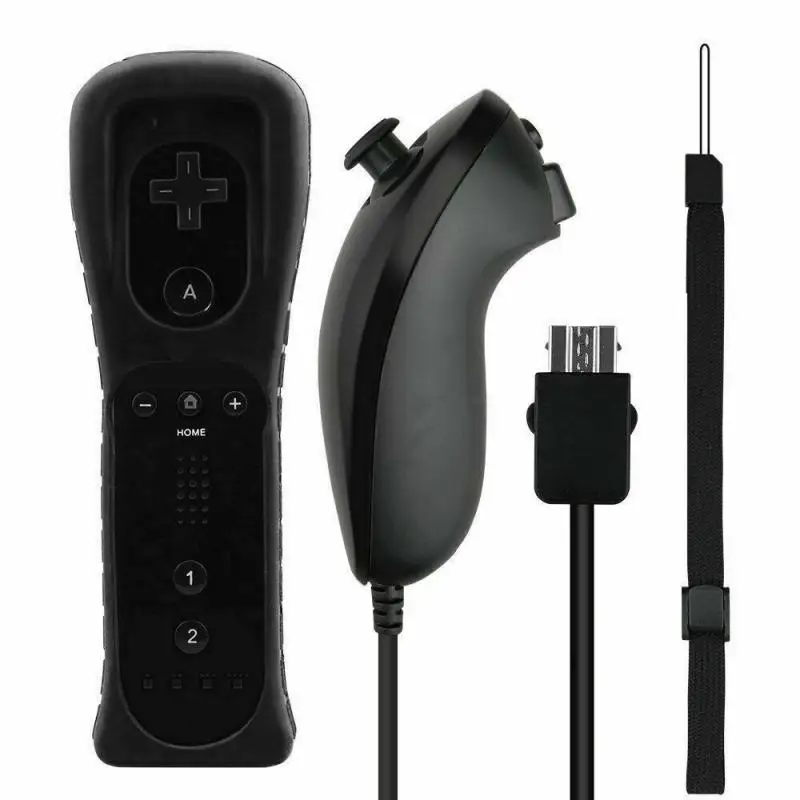 

Wireless Remote Wireless Non-slip Sixaxis Controler Built-in Loudspeaker Sensitivity Controller For Wii Wii Remote