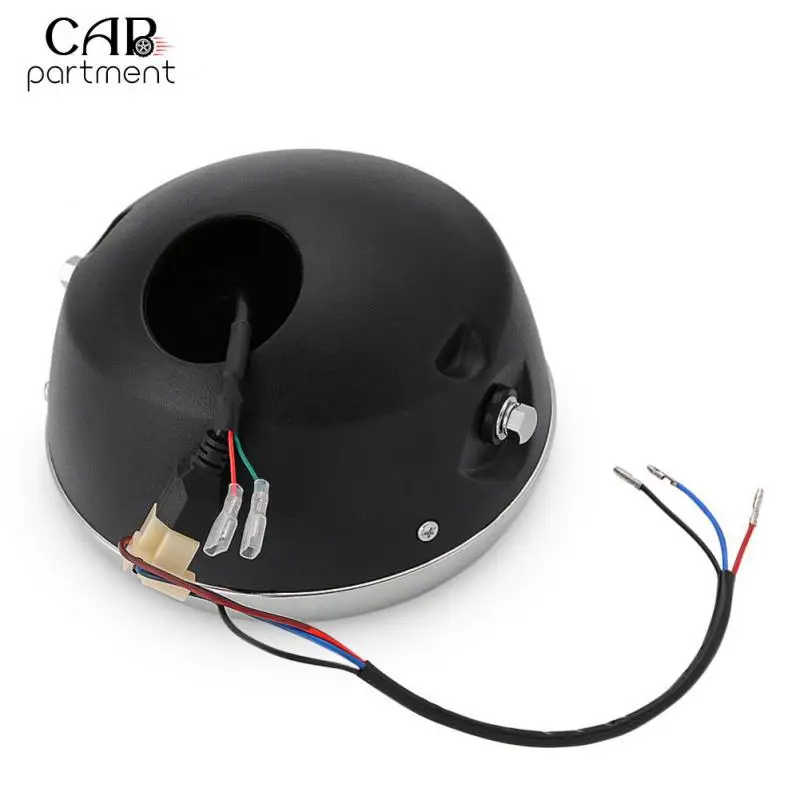 

Суперъяркая светодиодная фара, Универсальная Портативная фара «Ангел», 7,5 дюйма, фара для мотоцикла, модифицированные детали в сборе, «рыбий глаз», «Ангел»