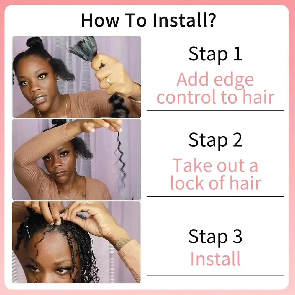 Вьющиеся косы в стиле бохо Humam Hair Bulk For Braiding No Weft Deep Wave Water Curly Human for Boho Braid