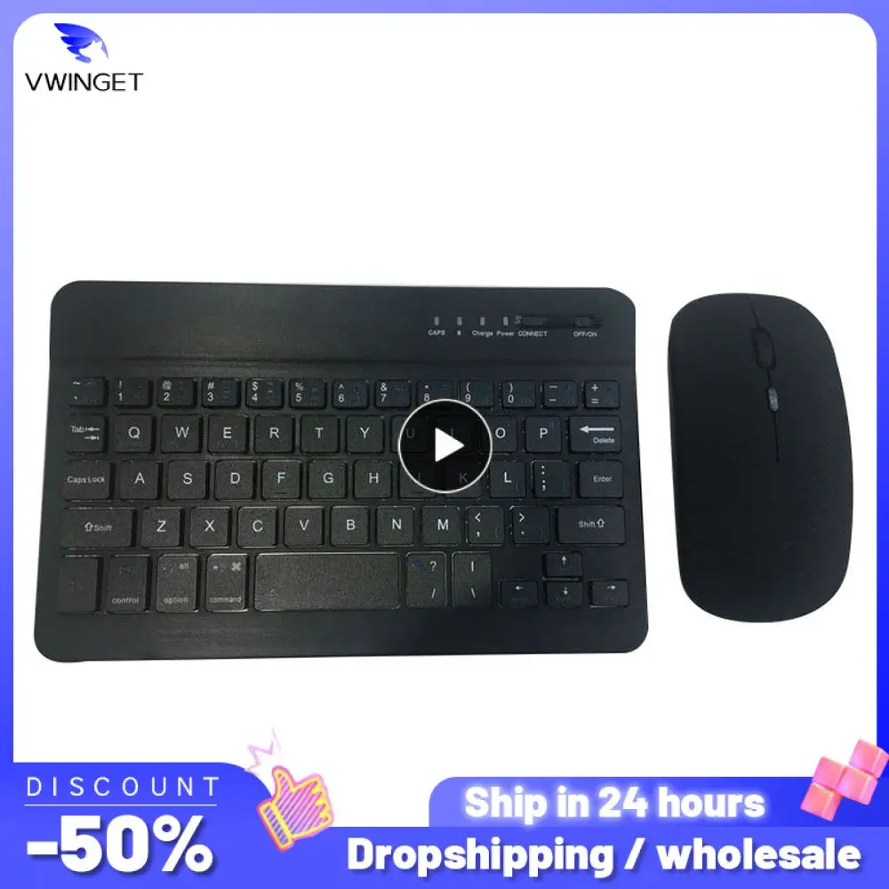 

Bluetooth-совместимая беспроводная клавиатура и мышь, 1-6 шт.